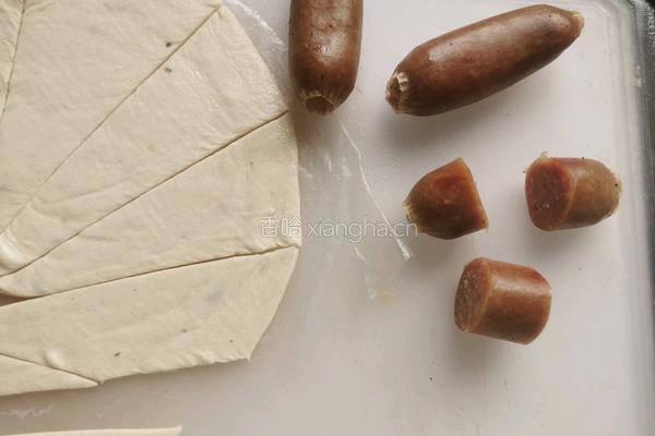 手抓饼肉肠酥的做法图解3