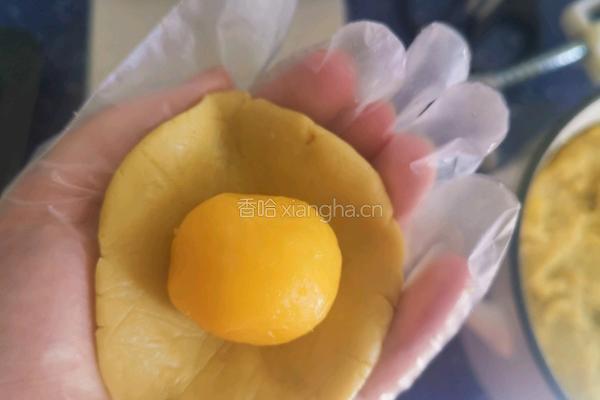 绿豆糕（奶黄馅／低糖低脂版）的做法图解15