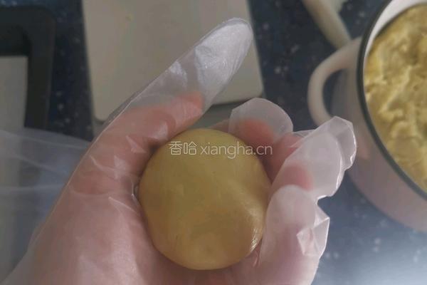 绿豆糕（奶黄馅／低糖低脂版）的做法图解16