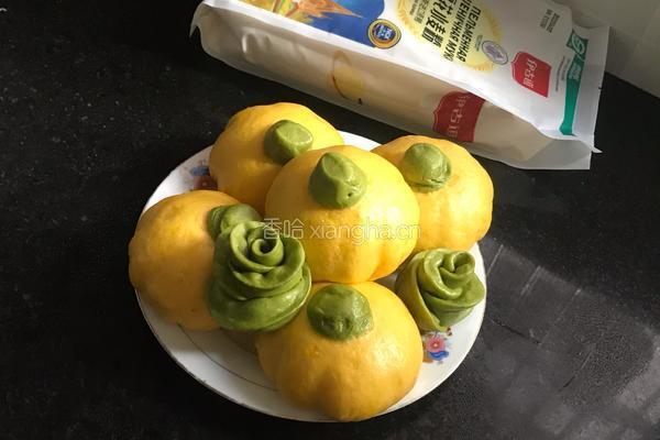不加水的一发蓬松柔软南瓜馒头的做法图解10