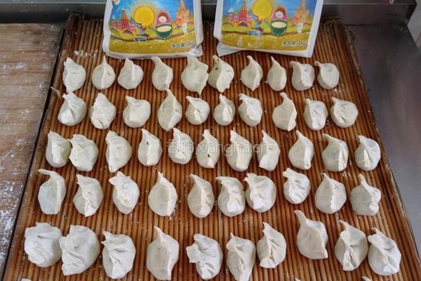 雪花小麦粉素饺子的做法图解11