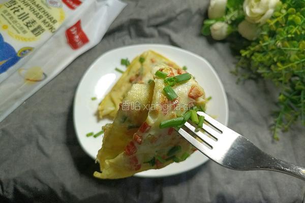 火腿鸡蛋软饼－神奇的面粉的做法图解7