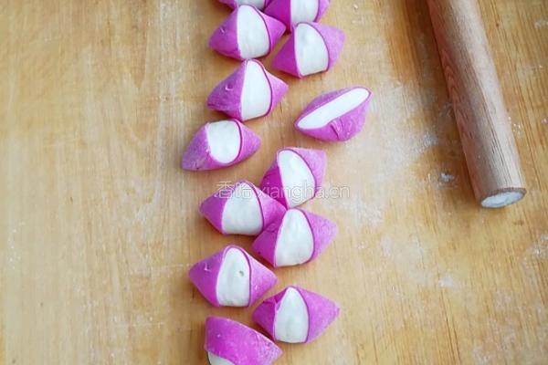 彩色水饺的做法图解11