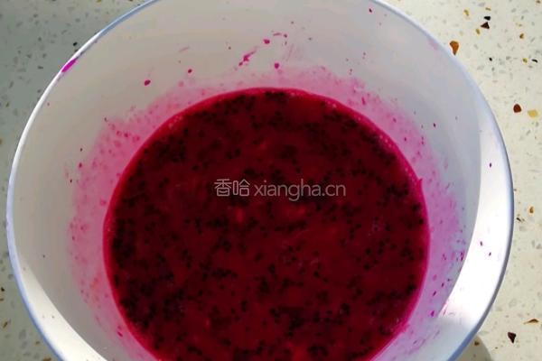 火龙果鸡蛋饼的做法图解4
