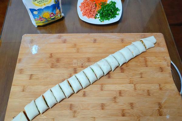 烧烤味小花卷的做法图解13
