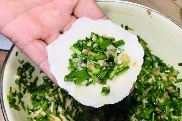 韭菜馅饺子-神器的面粉的做法图解7