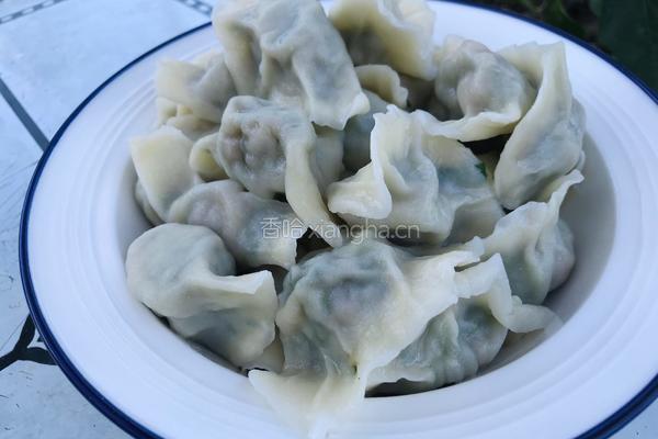 韭菜馅饺子-神器的面粉的做法图解10