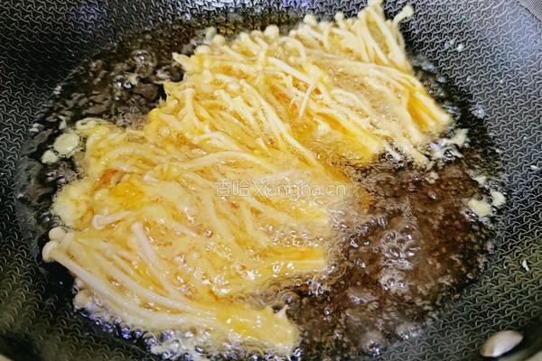 香炸金针菇的做法图解6