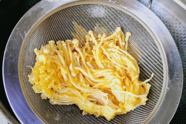 香炸金针菇的做法图解7