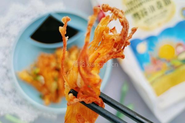 香炸金针菇的做法图解11
