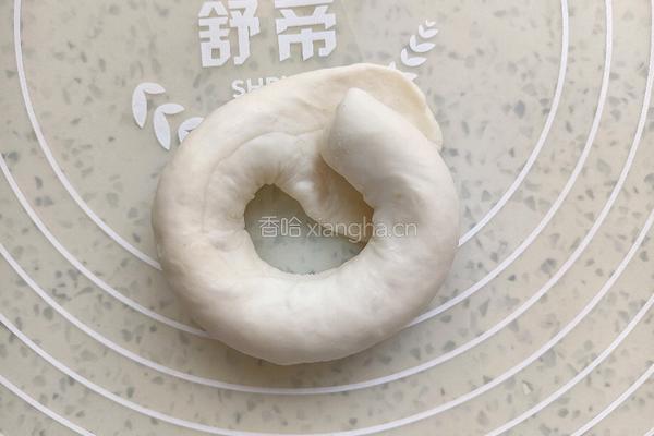 一次发酵无油无糖贝果的做法图解9