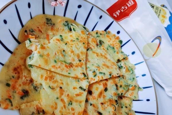 胡萝卜鸡蛋饼的做法图解13