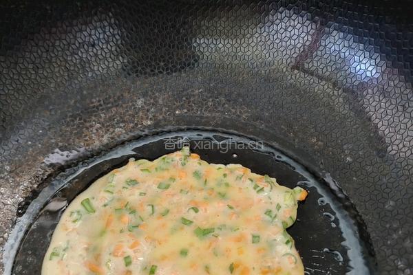 胡萝卜鸡蛋饼的做法图解11