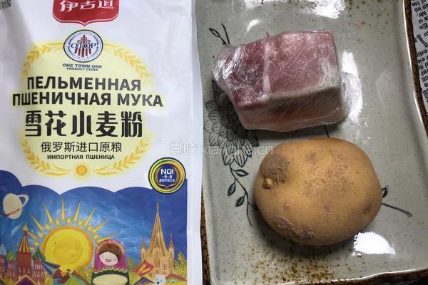 土豆肉丝拌面-神奇的面粉的做法图解1