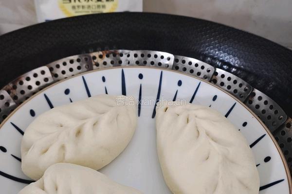 柳叶素馅包子的做法图解14