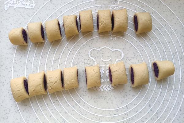 紫薯一口酥的做法图解10
