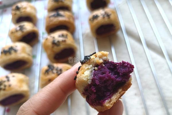 紫薯一口酥的做法图解14