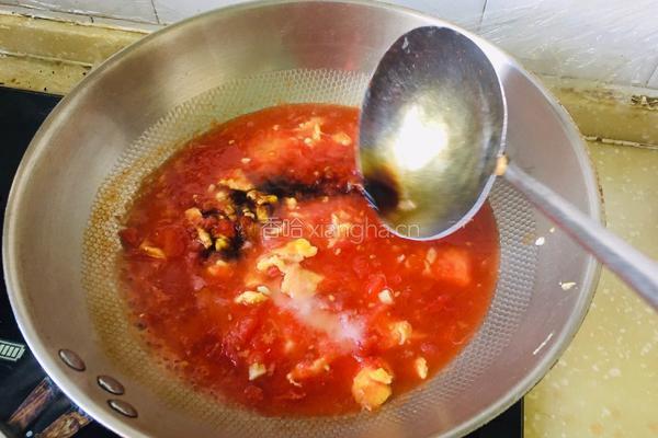番茄酱鸡蛋手工面的做法图解8