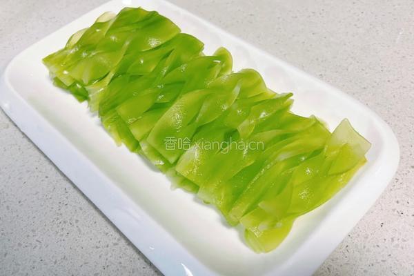 凉拌莴笋的做法图解7