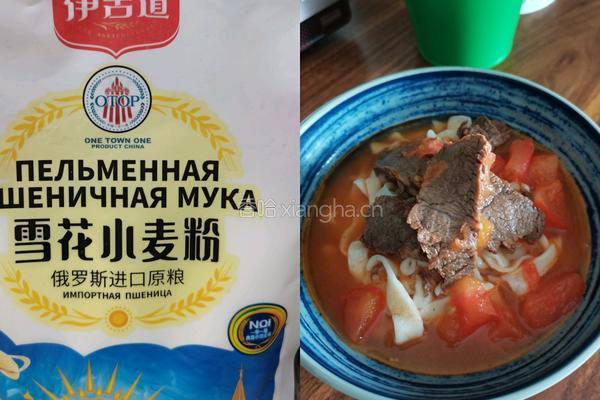 番茄牛肉手工面