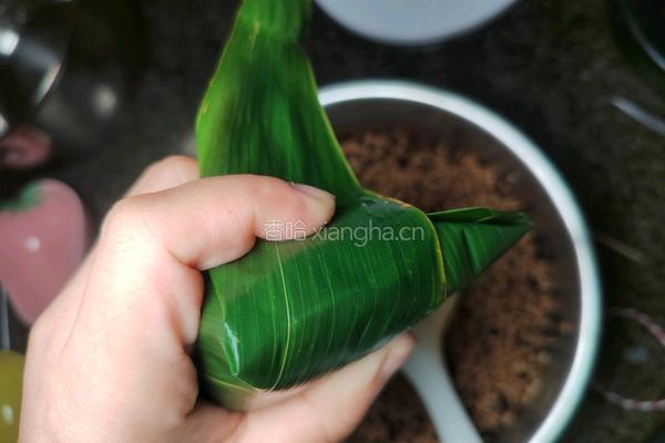 自制砂锅酱香排骨鲜粽子的做法图解14