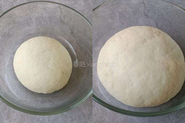 奶香红豆饼的做法图解3