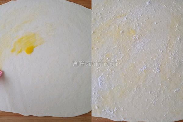 奶香花卷的做法图解6