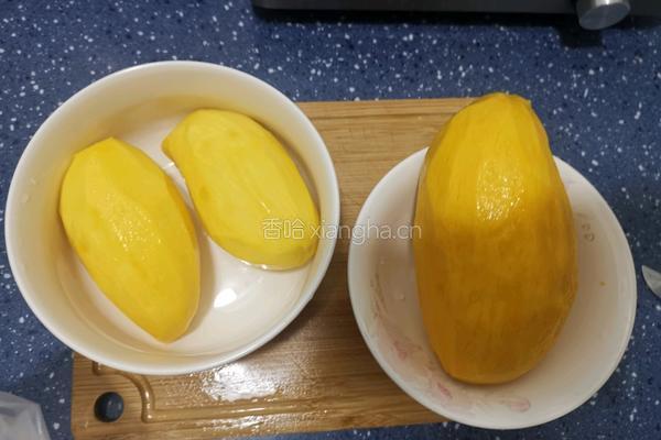 杨枝甘露馅的做法图解3