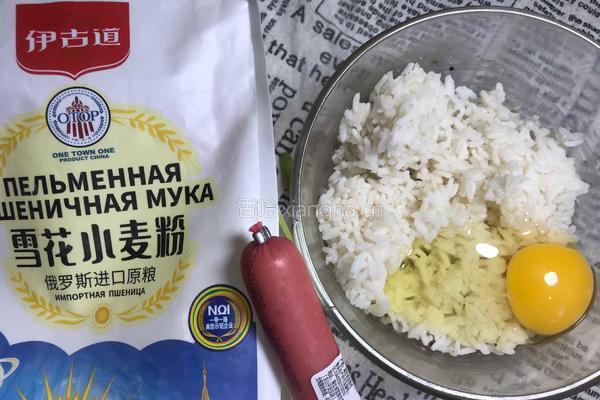 米饭香饼-神奇的面粉的做法图解1