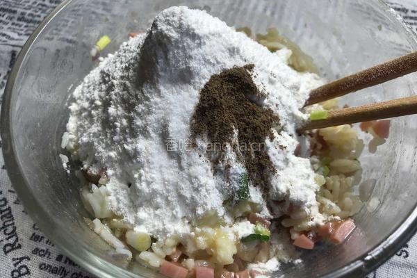 米饭香饼-神奇的面粉的做法图解3