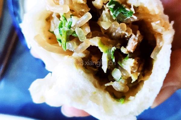 牛心菜包子的做法图解12