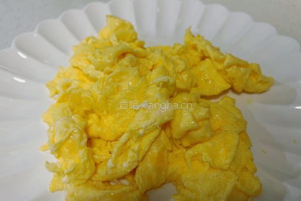 韭黄炒蛋的做法图解4