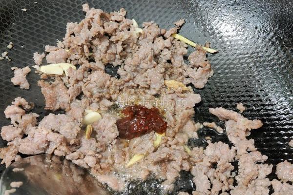 豆角炒肉的做法图解5