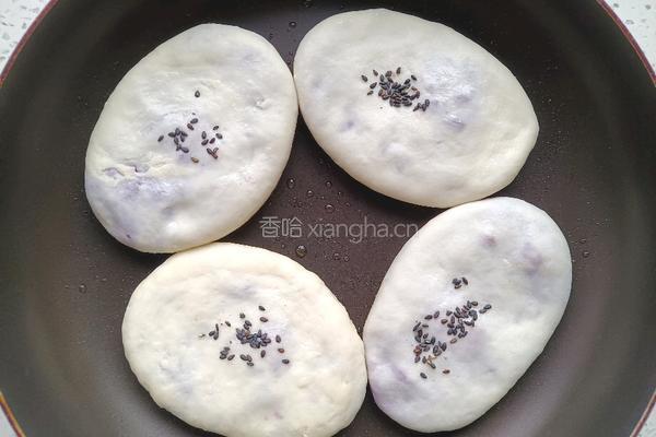 紫薯奶酪饼的做法图解14