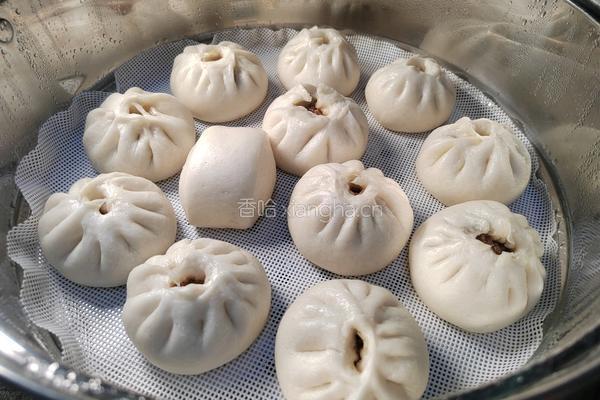 自制香菇鸡腿包子的做法图解27