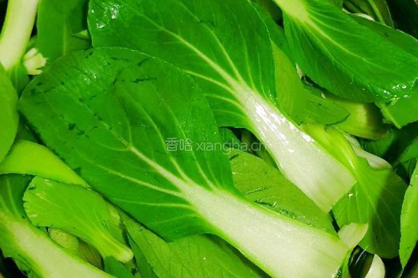 小油菜鸡蛋汤的做法图解1