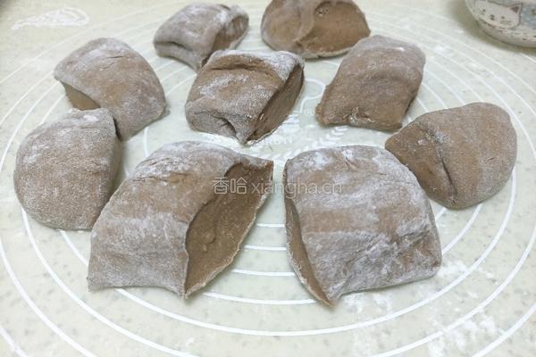 香蕉巧克力餐包（无糖）的做法图解10