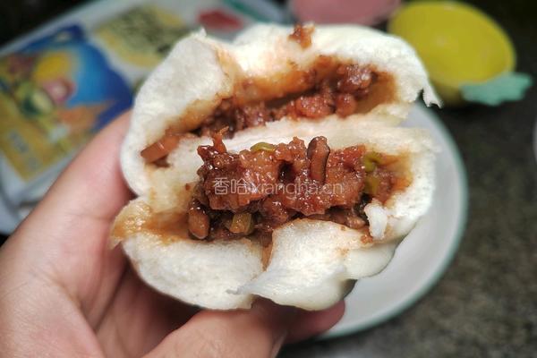 自制香菇鲜肉小笼包的做法图解2