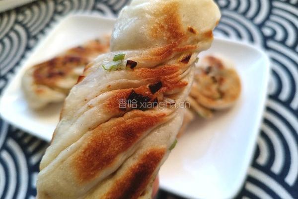 烙葱香花卷的做法图解19