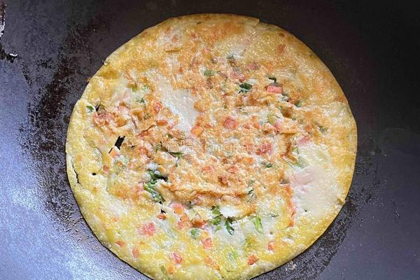 蔬菜饼的做法图解7