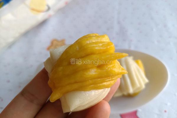 双色小花卷的做法图解15
