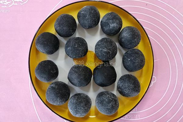 黑芝麻月饼的做法图解8