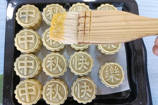 黑芝麻月饼的做法图解16
