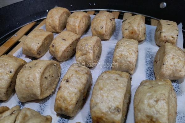 红豆燕麦馒头的做法图解8