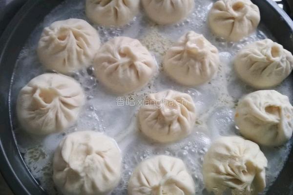 白萝卜猪肉水煎包的做法图解12