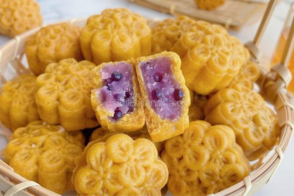 南瓜小月饼的做法图解11