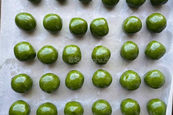 抹茶小月饼的做法图解10
