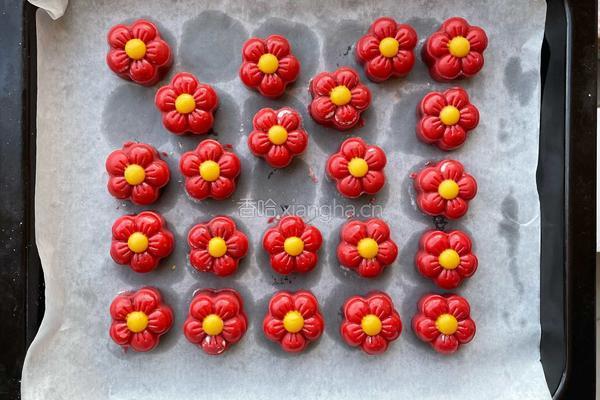小红花迷你月饼的做法图解11