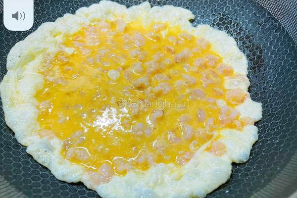 减脂餐～鸡蛋炒虾仁的做法图解4