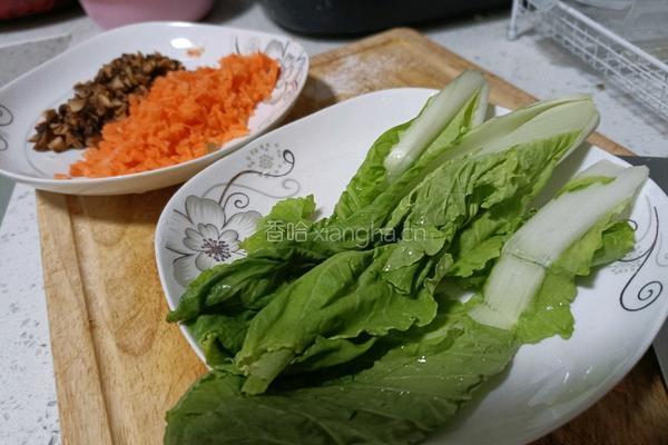 虾菜饼的做法图解1